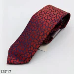 Mens Ties Black and Red