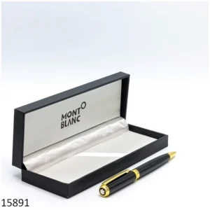 Meisterstuck Metallic Golden Black Pen