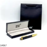 Bullet Golden Black Ballpoint Montblanc Pen