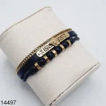 Mens Bracelet Leather Band