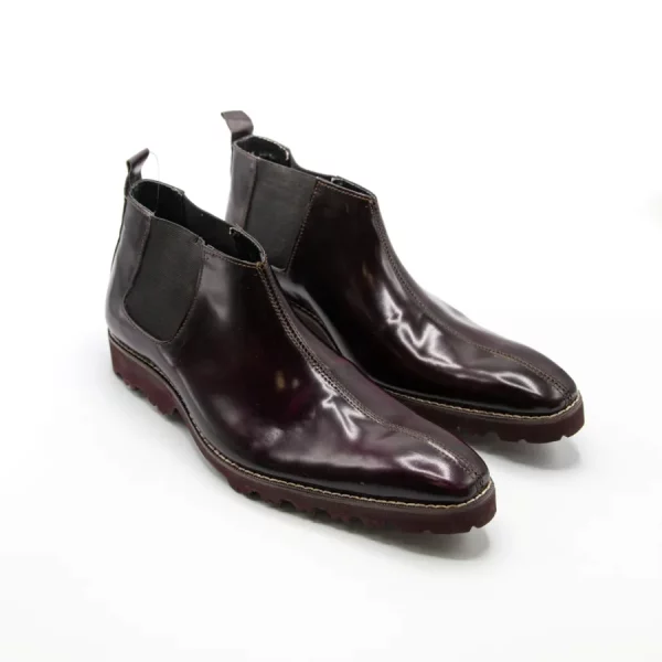 mens leather shoes ankle