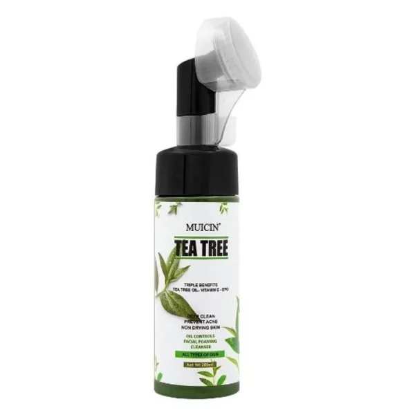 Muicin-Tea Tree Deep Clean Facial Foaming Cleanser-200ml - 11711