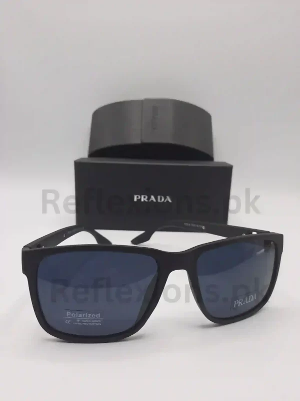 Prada Linea Rossa Grey Rectangular Men's Sunglasses PS 54IS 1BO1A1 65 - Đức  An Phát