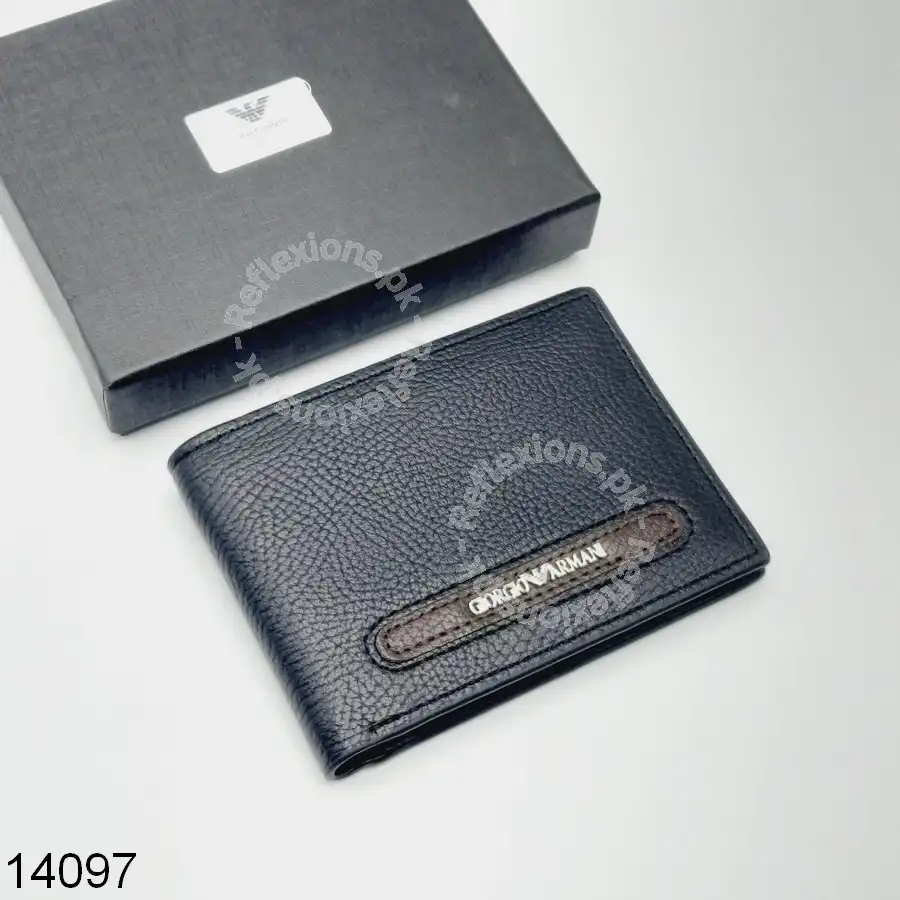 Armani mens wallet best sale