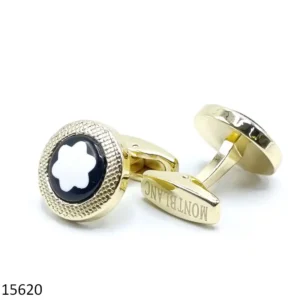 Mont Blanc-Inspired Men's Cufflinks
