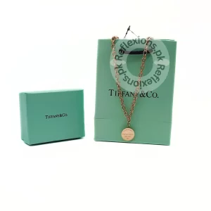Tiffany and co coin necklace