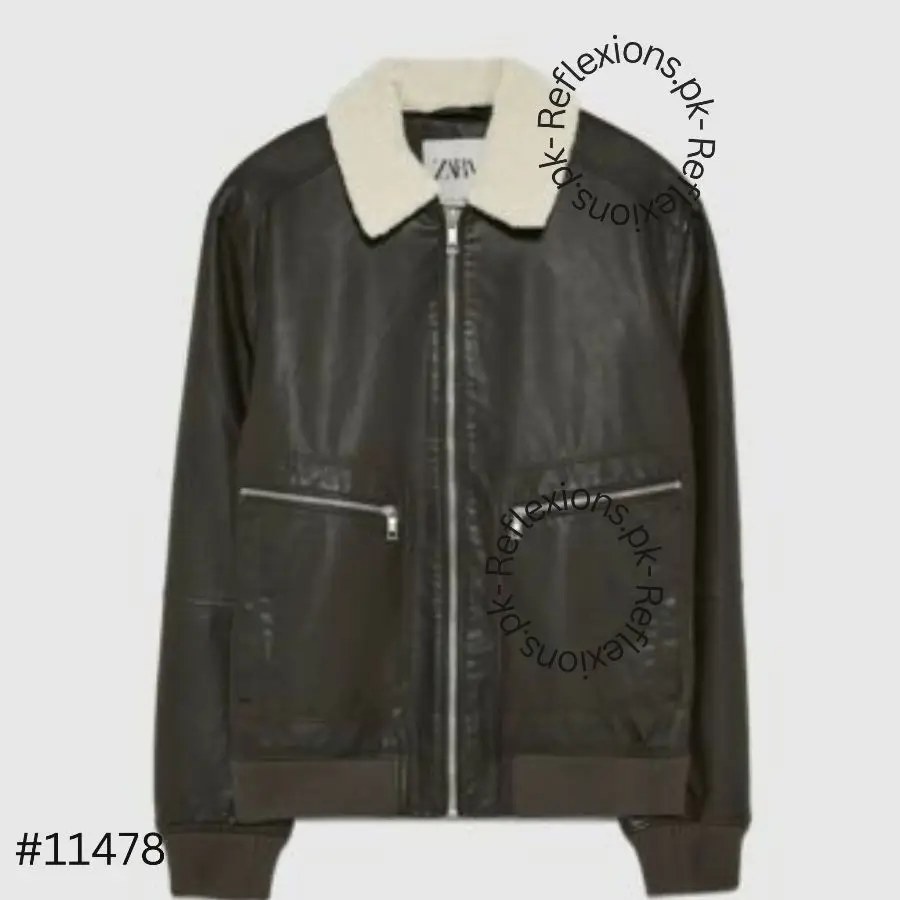 Gift Zara Faux Leather Jacket-11478 - Reflexions