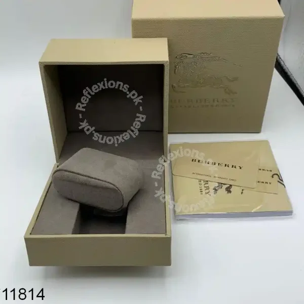 Burberry watch box packaging