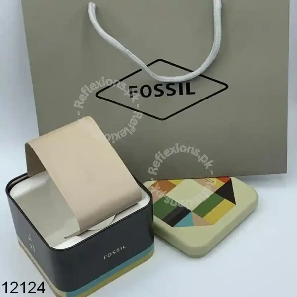 Gift Original fossil watch box 73024 223 Reflexions