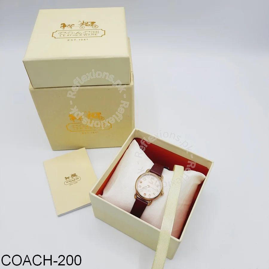 Coach est 1941 watch price best sale