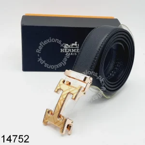 Hermes Men Belt Black