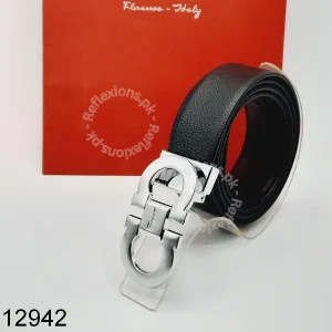 Ferragamo Reversible Belt 2 Sided Black Brown