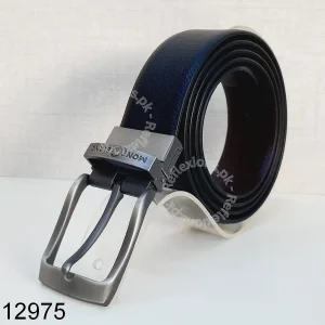 Mont Blanc Belt Reversible Black