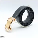 Belt for Men Golden Buckle 32mm