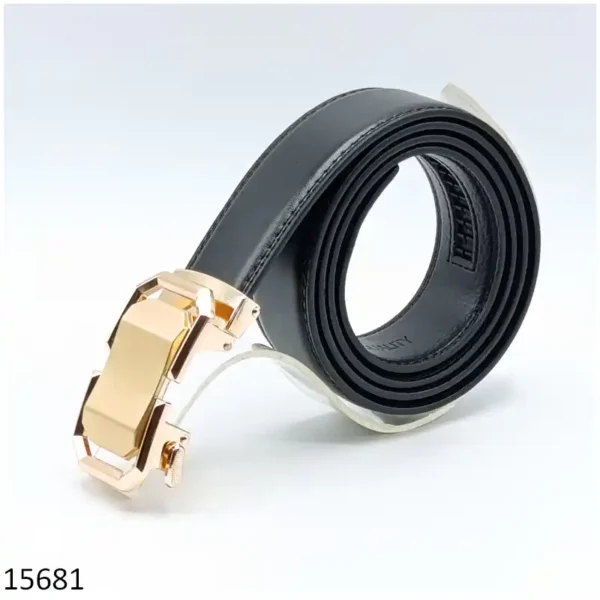 Belt for Men Golden Buckle 32mm