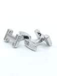 Silver Designer Cufflinks