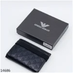 Black Small Wallet for Men
