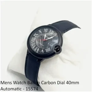 Mens Watch Ballon Carbon Dial 40mm Automatic