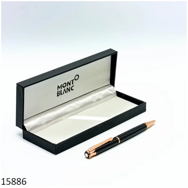 meisterstuck ballpoint pen black slim