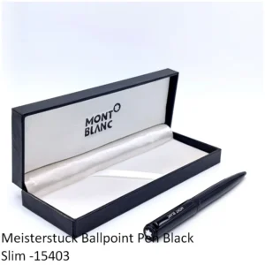 meisterstuck ballpoint pen black slim