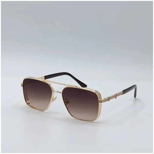 Gold Luxe Aviator Sunglasses