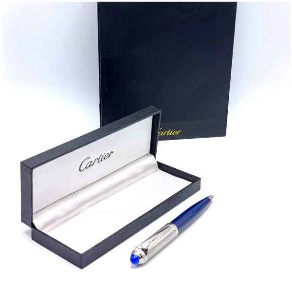 Santos RDE Electric Blue Ballpoint Pen