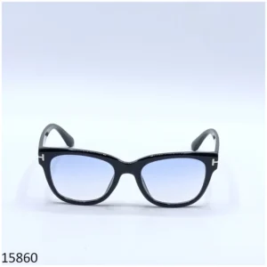 Tom Ford - Lauren Blue Lens - Black Frame Sunglasses
