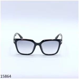 Tom Ford FT5844 Butterfly Design Blue Sunglasses