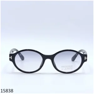Tom Ford - FT0916 - Photochrom Black Oval Sunglasses