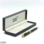 Snowflake Meisturstuck Matte Black Golden Pen