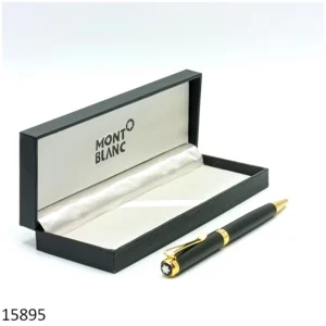 Snowflake Meisturstuck Matte Black Golden Pen